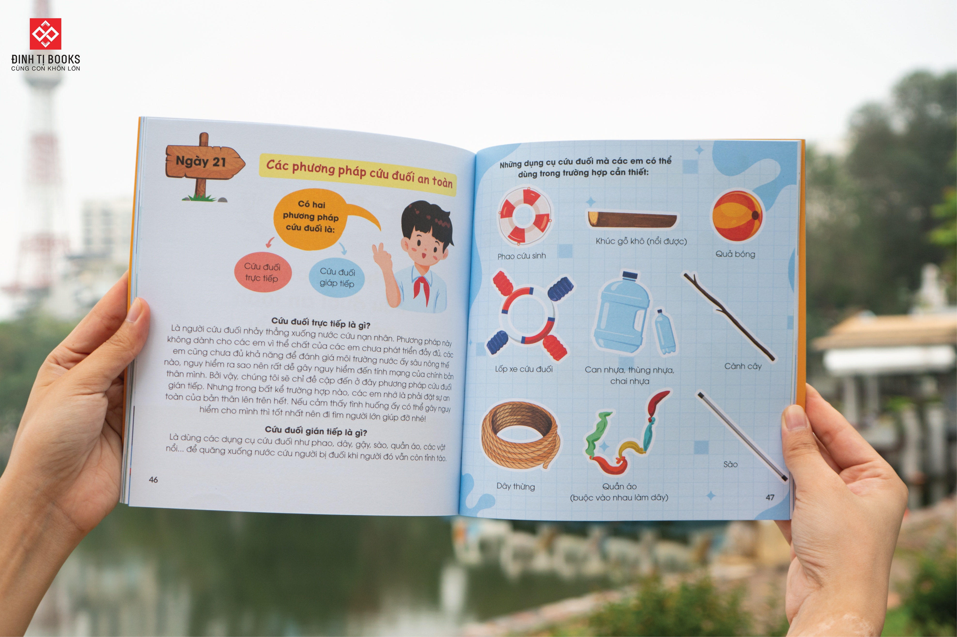 Sách - 30 ngày cùng em học hiểu về phòng cháy, chữa cháy combo 2 tập - Đinh Tị Books