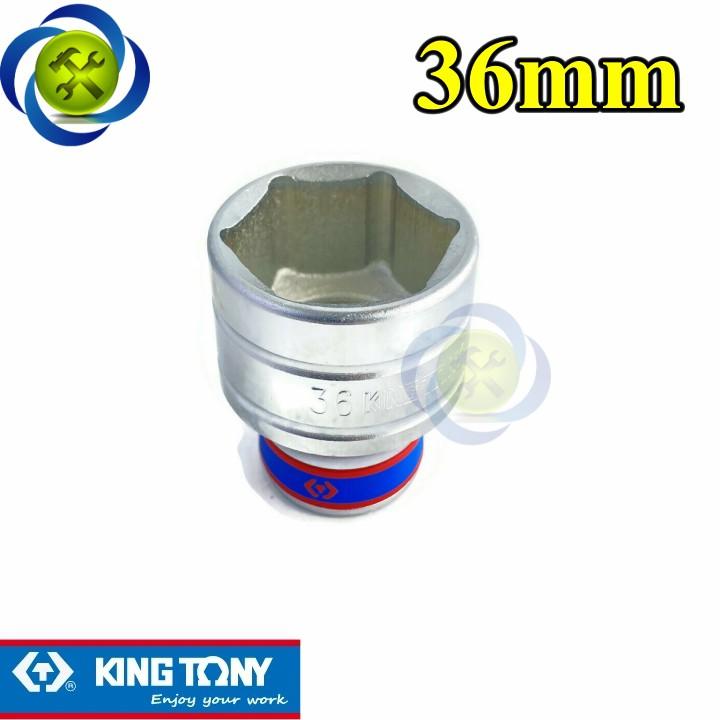 Tuýp 36mm 1/2 Kingtony 433536M loại ngắn 6 cạnh màu trắng