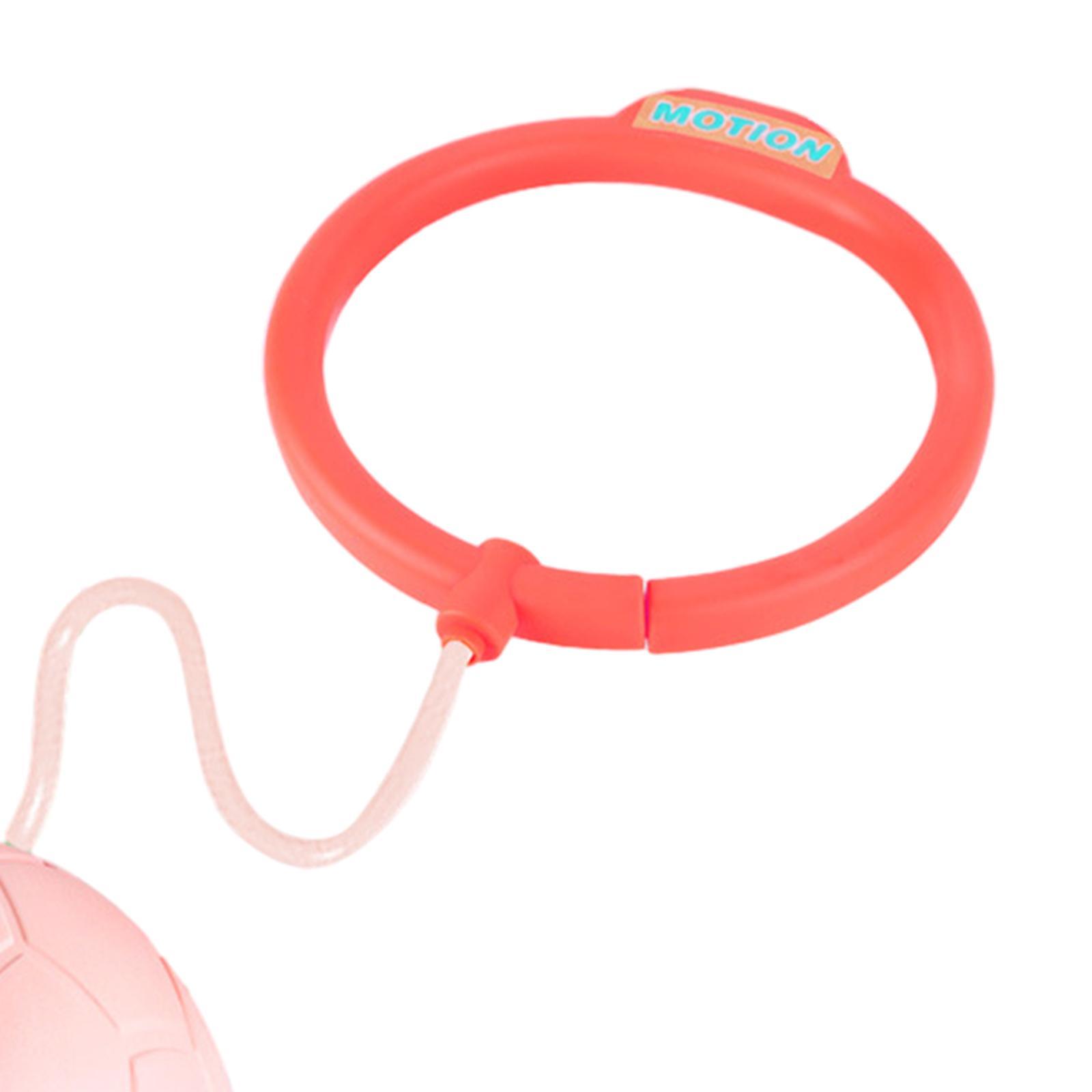 Ankle Skip Ball Exercise Skipping Toy flashlights Jumping Game Rope Ball Playground Equipment for Party Game Outdoor Activities