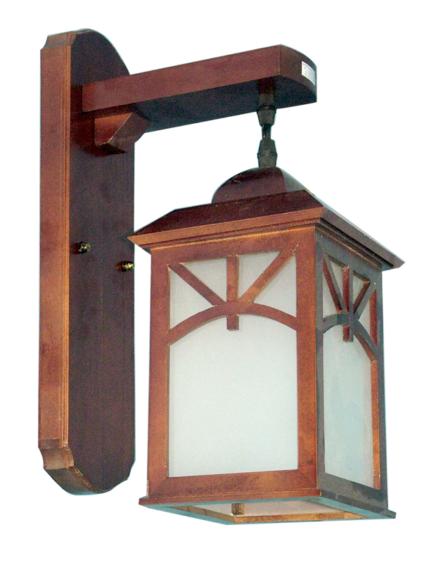 Đèn treo tường bằng gỗ