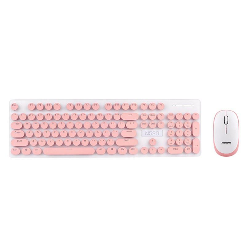 HSV Wireless Keyboard and Mouse Set Silent Desktop Computer Laptop Keypad Business Office Home Mute Mice Keyboard