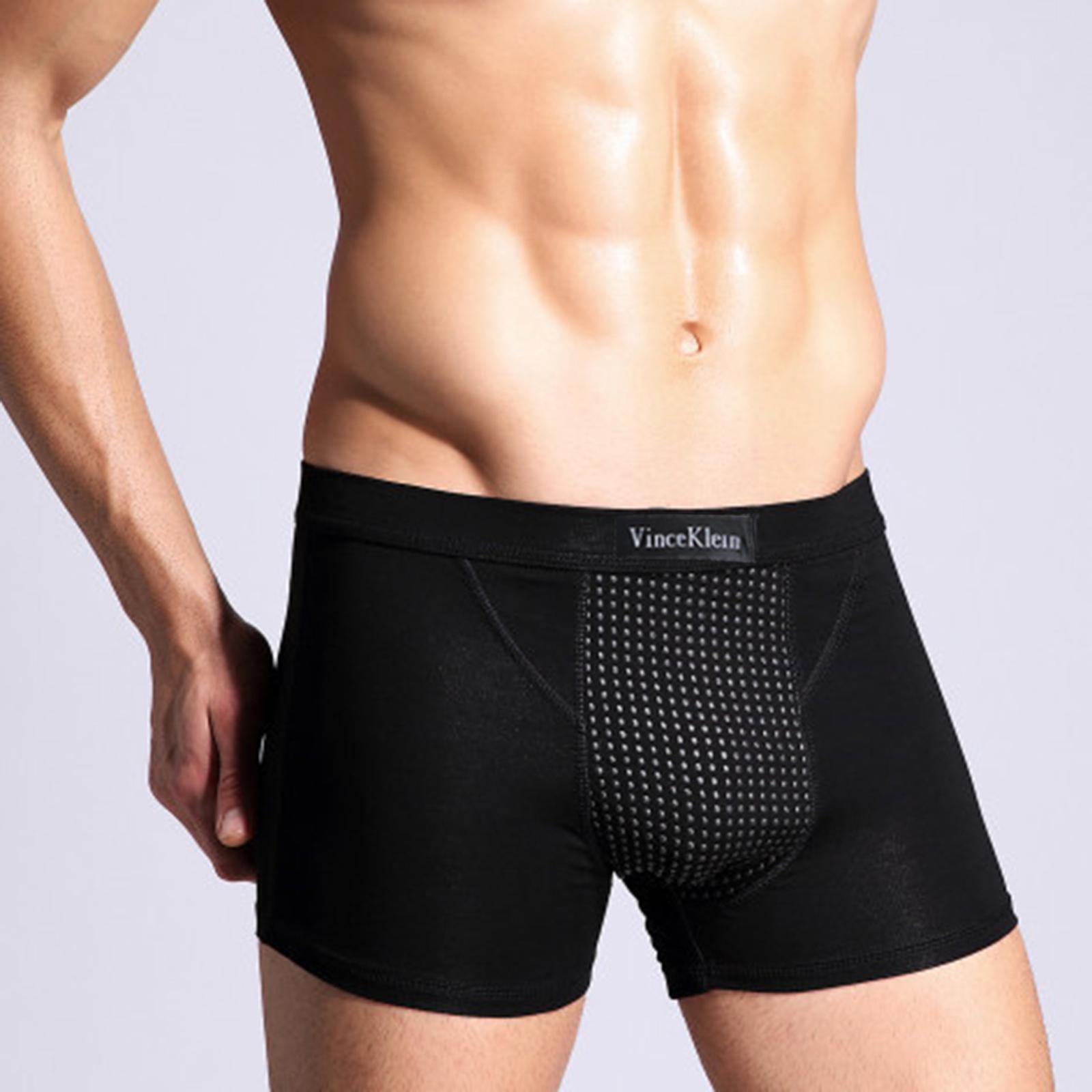 Elastic Men Underwear Shorts Briefs for Boys Energetic Underpants