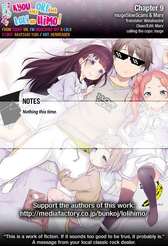 Kyou Kara Ore Wa Loli No Himo! chapter 9 29