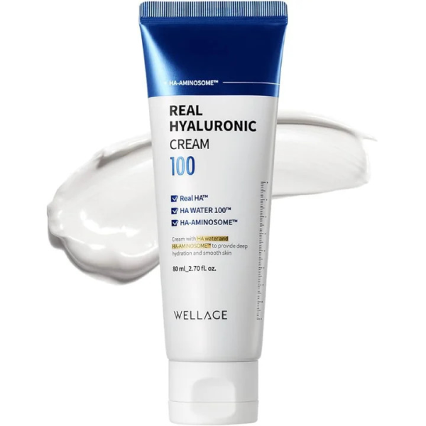 Kem dưỡng Wellage Real Hyaluronic - Dưỡng ẩm tức thì trên da giúp làn da căng mọng 50ml