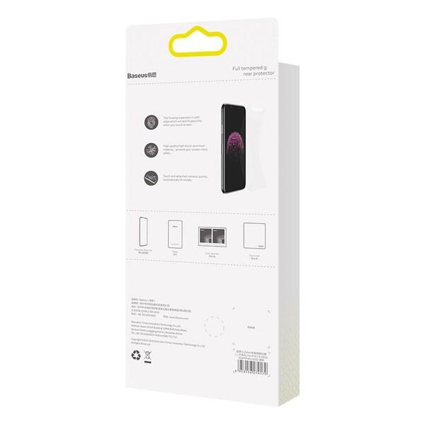Combo 02 kính cường lực trong suốt 0.15mm dành cho IP Pro Max không kín màn kèm khung hỗ trợ dán chính hãng Baseus