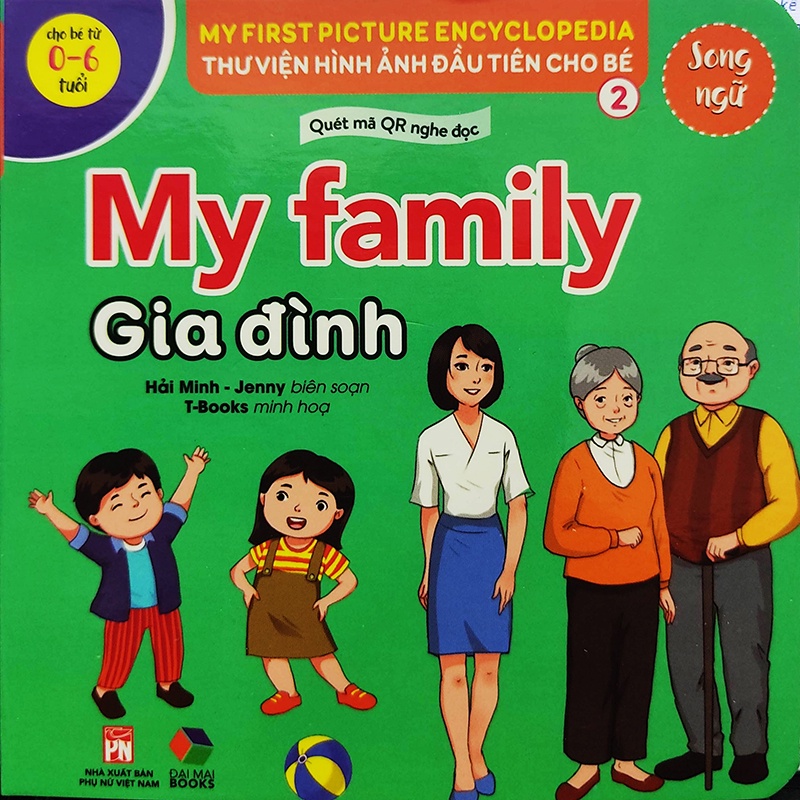Bộ Hộp Thư Viện Hình Ảnh Đầu Tiên Cho Bé Từ 0 - 6 Tuổi Song Ngữ Việt Anh - Tập 2