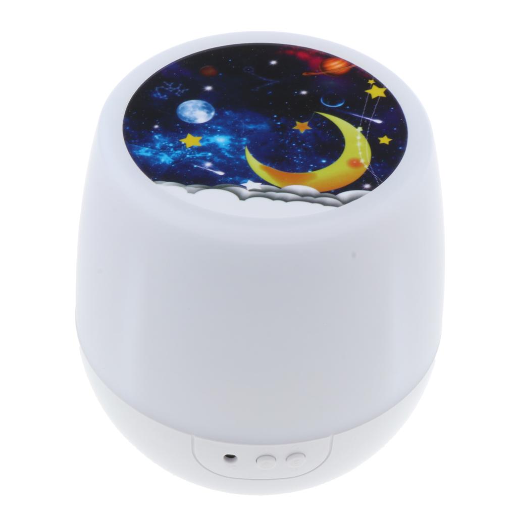 LED Projection Night Lights Starry Sky Moon Magical Children Bedroom Light Lamp