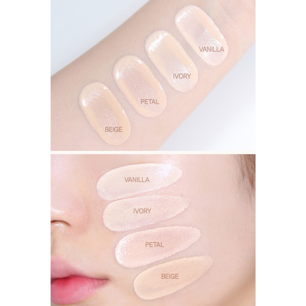 Kem Nền Dạng Lỏng không gây bết dính Espoir Be Velvet Fluid Foundation 30g (Tặng kèm kem che khuyết điểm fullsize 8gr #NEUTRAL)