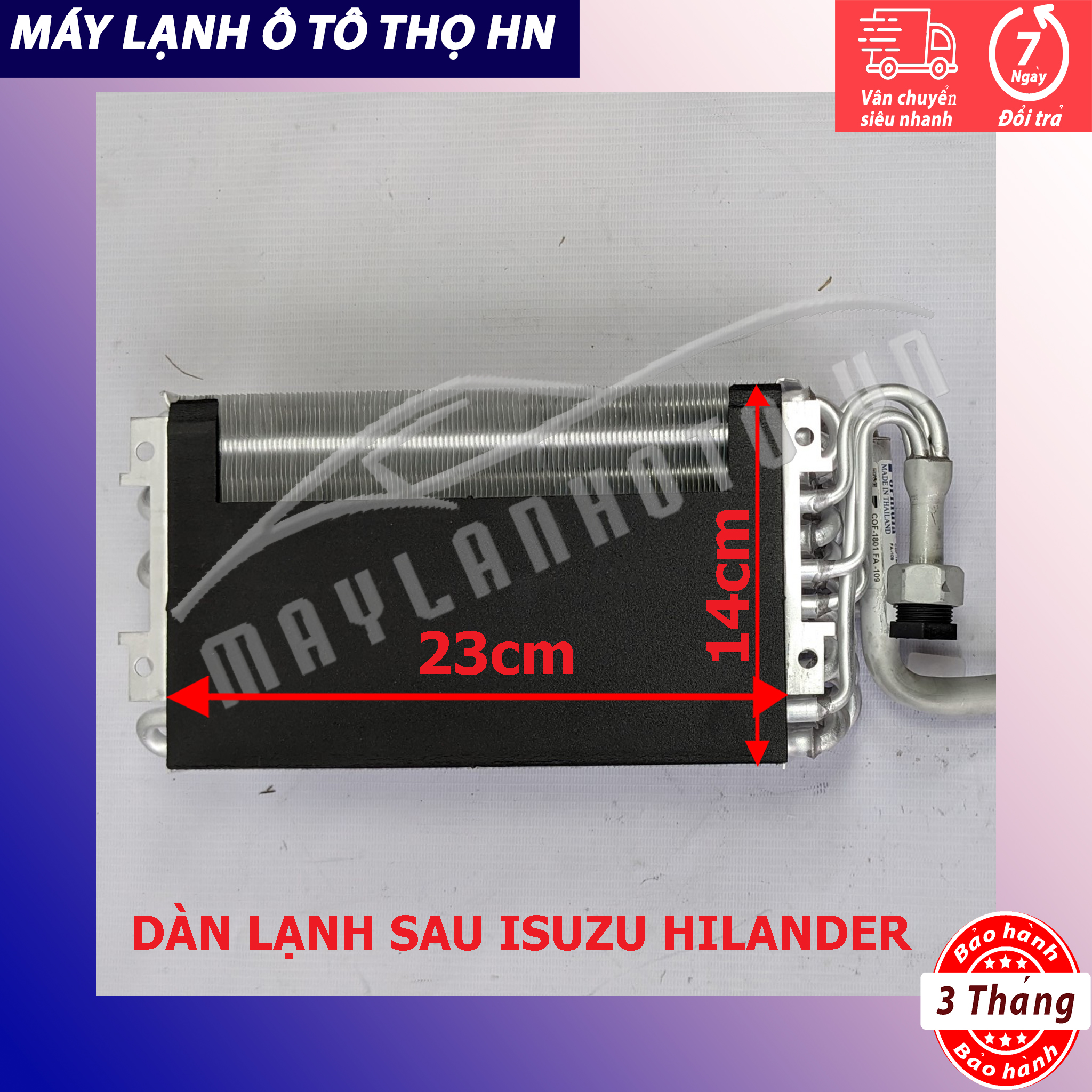 Dàn lạnh Isuzu Hilander Hàng xịn Thái Lan