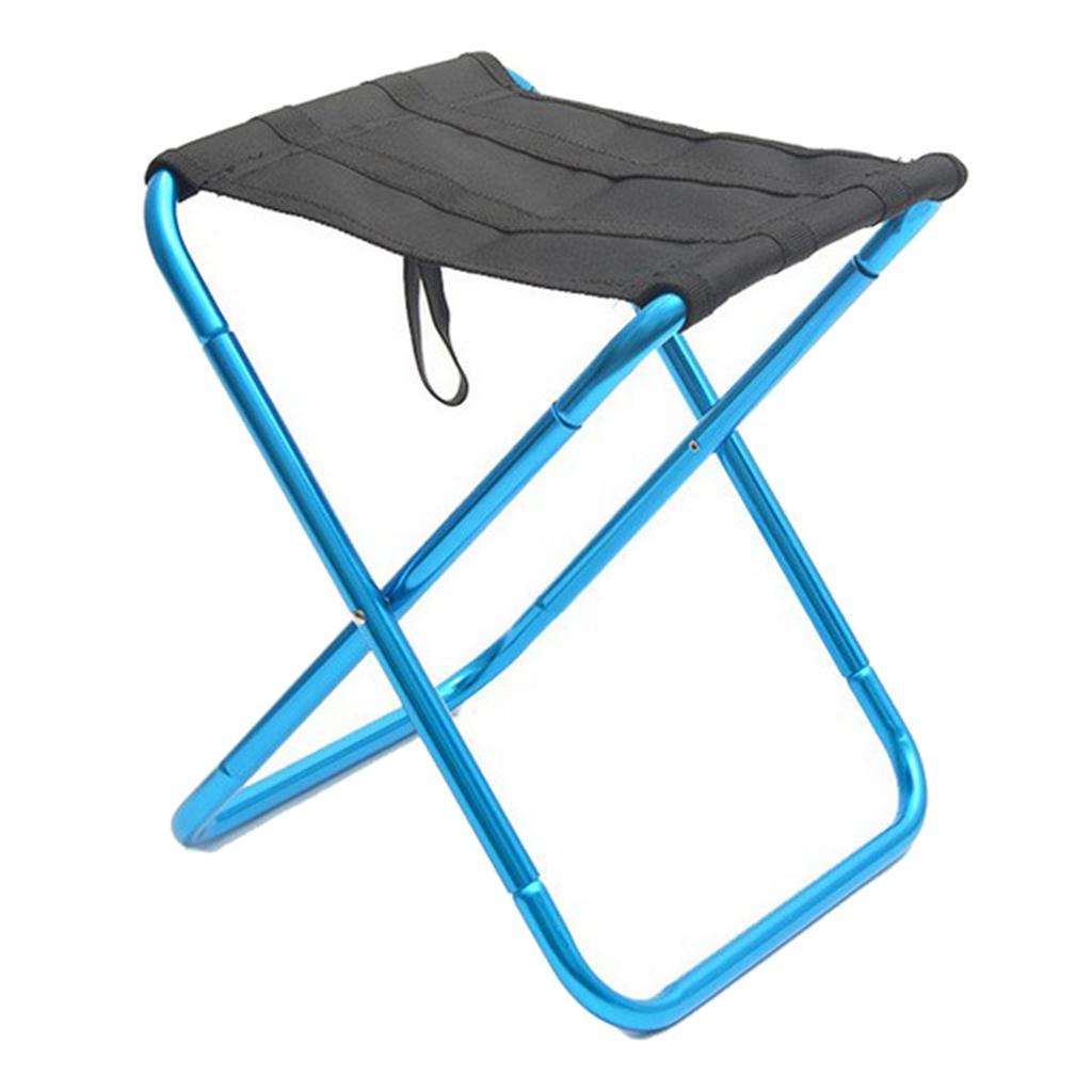 Portable Camping Stool Outdoor Folding Chair Slacker Chair for Camping Backpacking Hiking Fishing Travel Garden BBQ with Carrying Bag