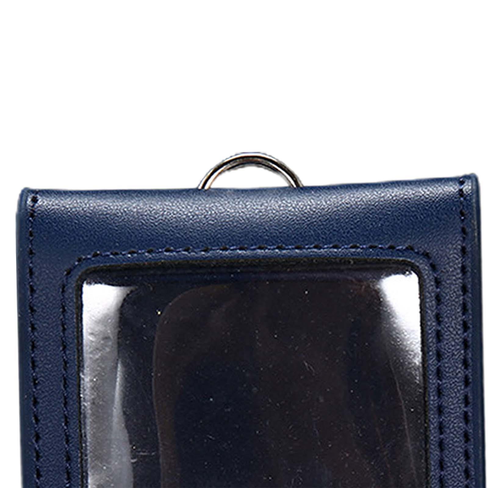 Badge Holder Men Card Sleeve for Office Cards Driver’S Licenses
