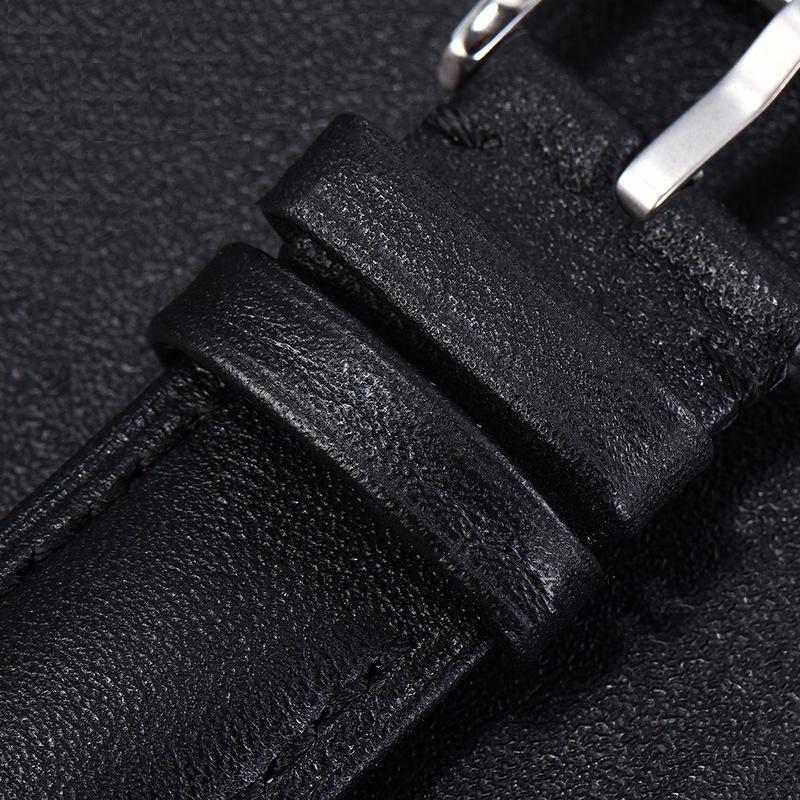 Dây Da Đồng Hồ Da Bò Italy AmaPeter Mềm mại chống thấm nước BO-36 nhiều size 12 14 16 18 20 22 24mm
