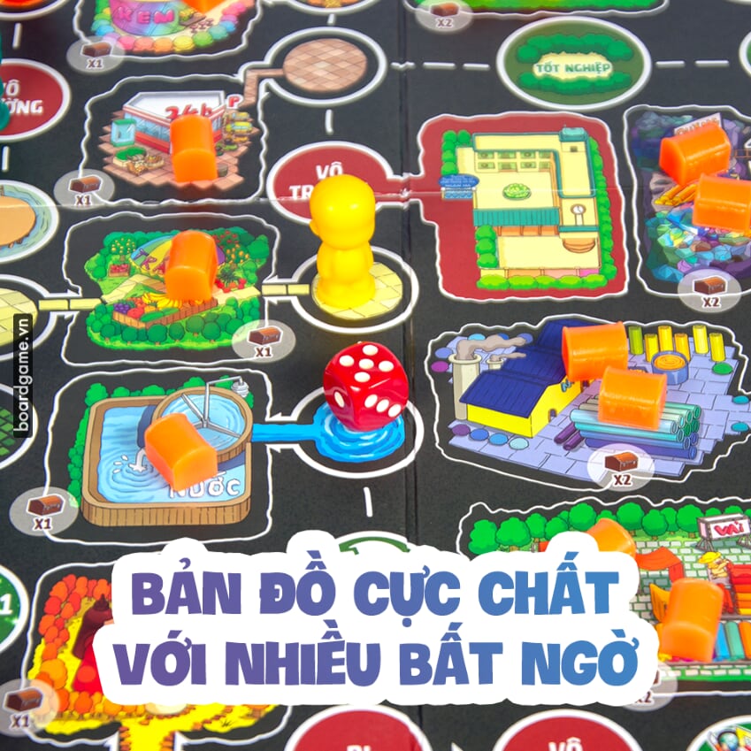 Combo Board Game Lớp Học Mật Ngữ Siêu Hot - Siêu Thú Ngân Hà và Cuộc Đua Sao Chổi