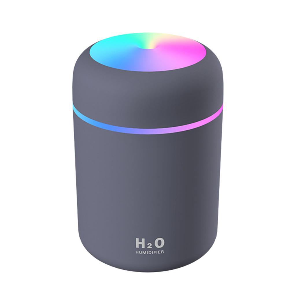 USB Humidifier with Essential Oil Diffuser Gray + 5 Pieces