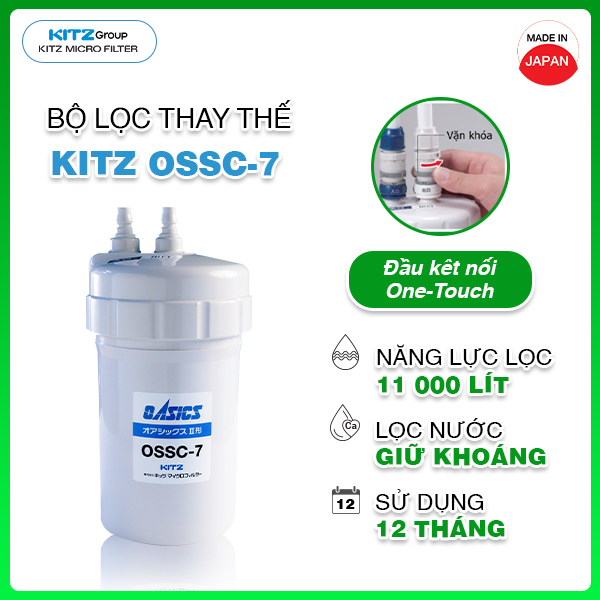 Bộ Lọc Nước KITZ OSSC-7