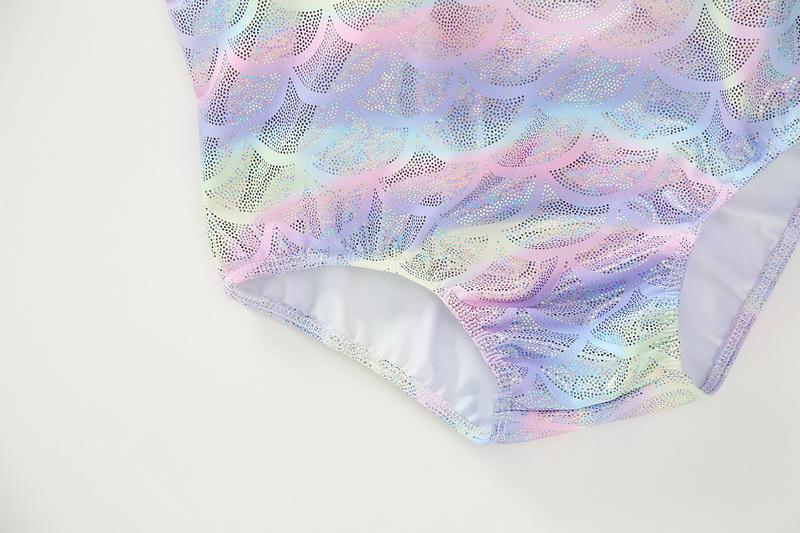 Bé Gái Đồ Bơi Nàng Tiên Cá Một Mảnh + Nón + Dây Đeo Đầu Trẻ Em Dễ Thương Hawaii Bơi Mặc Trẻ Em Đi Biển Quần Áo E6001