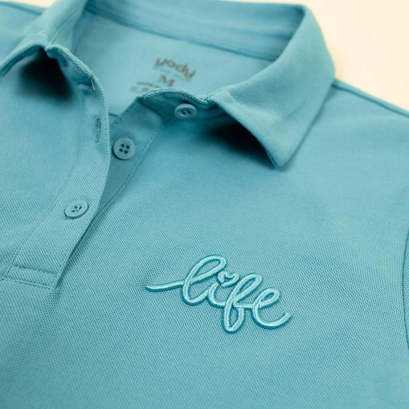Váy thun polo nữ YODY cộc tay có cổ chất liệu cotton mềm mại thoải mái - VPN5004