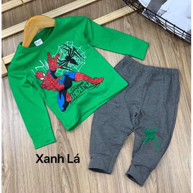 BỘ DÀI THUN COTTON BÉ TRAI SIZE 8-20 KÝ