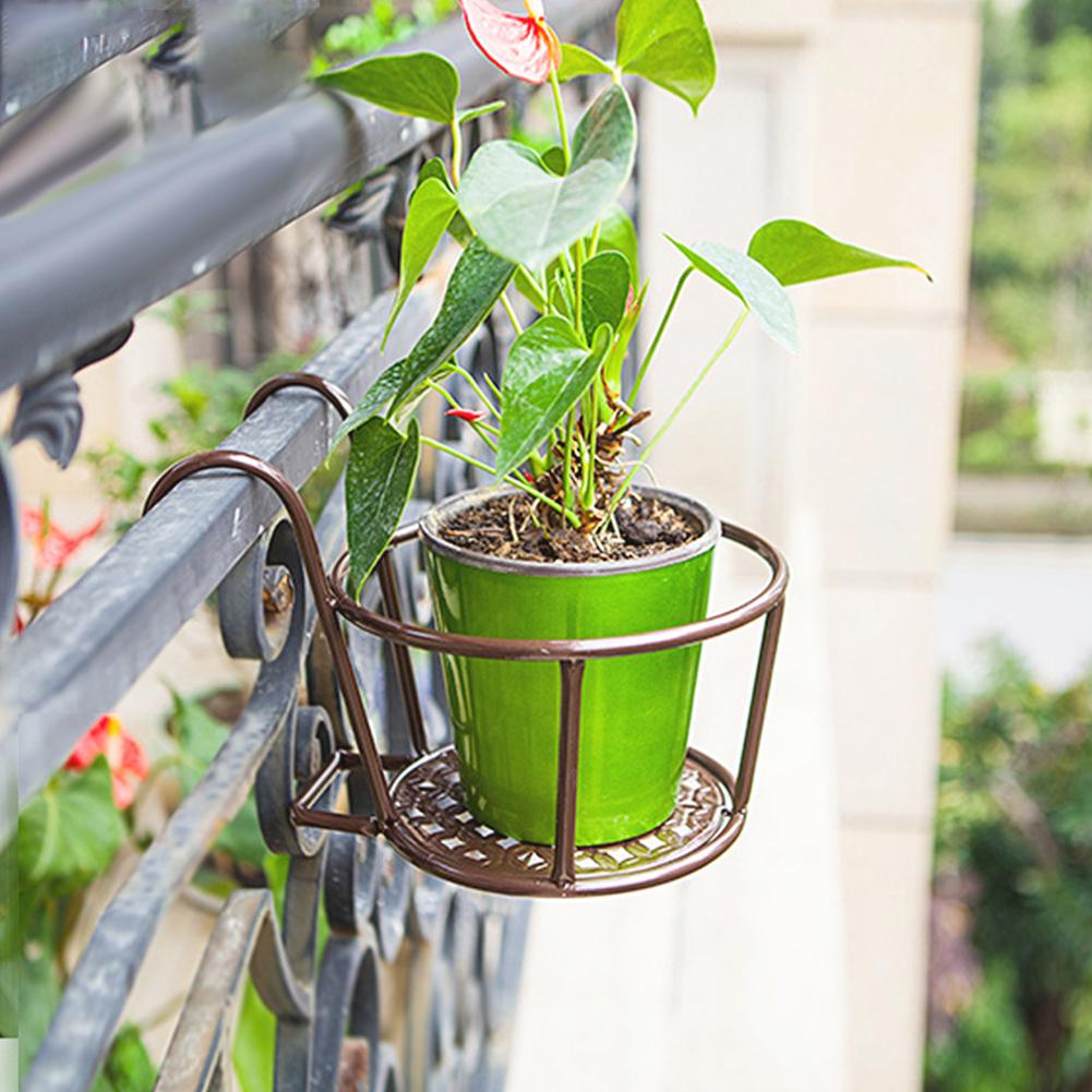 Giỏ Treo Chậu Hoa Ban Công Bằng Sắt