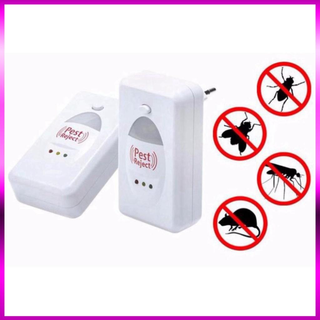 Thiết Bị Đuổi Côn Trùng Pest Reject - Máy Đuổi Chuột, Gián, Muỗi, Ruồi, Kiến, Mối