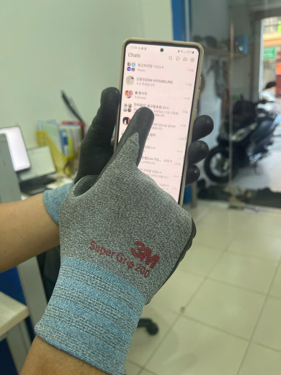 Găng Tay Chống Cắt 3M Super Grip 200