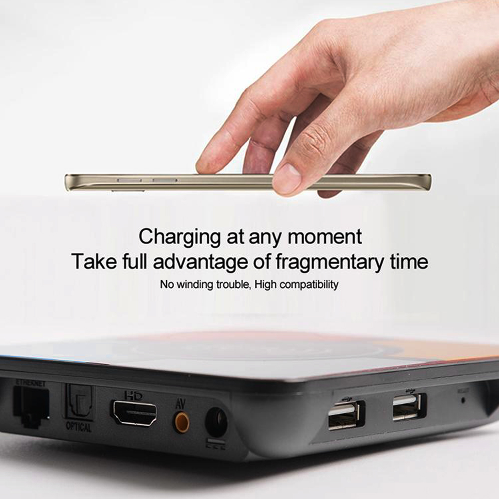 Hộp TV Box thông minh S10 Plus, mẫu Android 9.0, RK3328 Quad Core 64 bit UHD hỗ trợ 4K VP9 H.265 4GB / 32GB 2.4G WiFi, trình phát HD