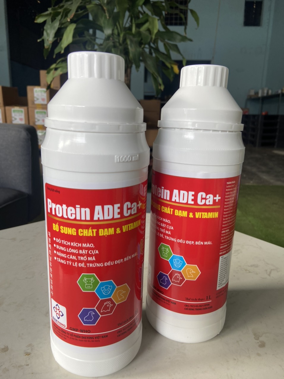 Protein ADE CA+ 1lit tăng bo tăng nước máu tăng sức bền