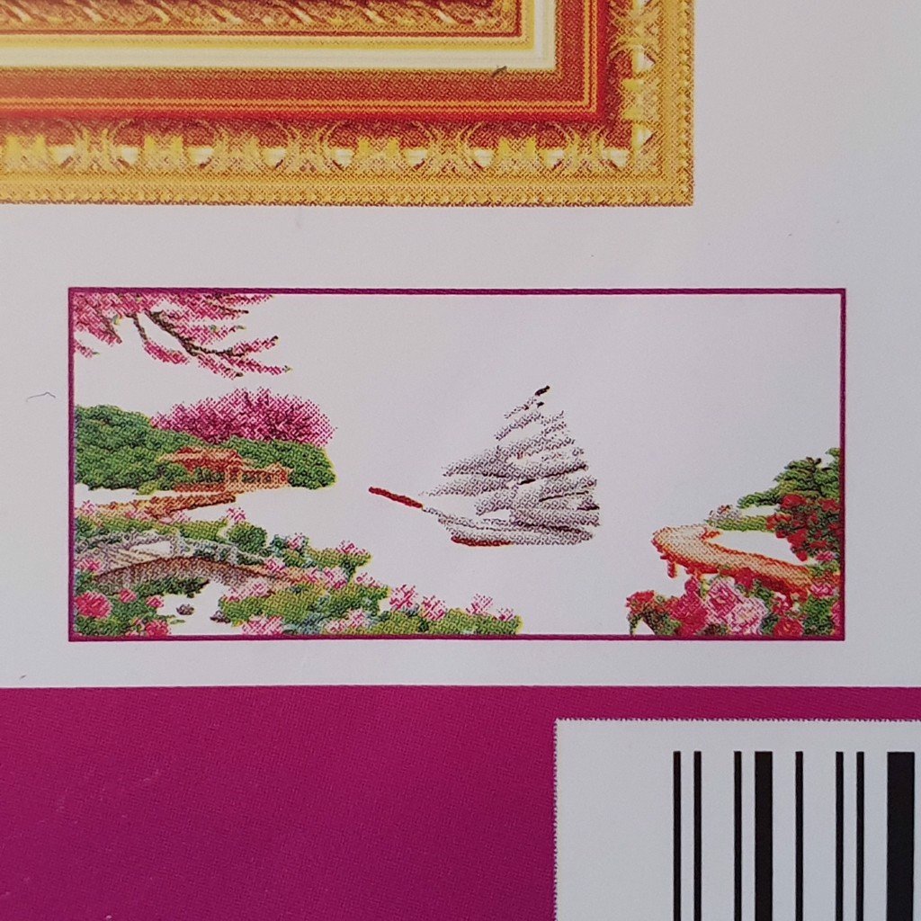 Tranh thêu chữ thập thuận buồm xuôi gió LV3356 - 120 x 60 cm - chưa thêu