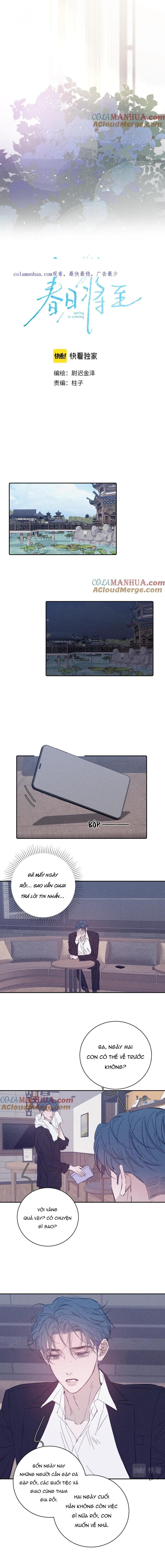 mùa xuân đang đến chapter 92 1