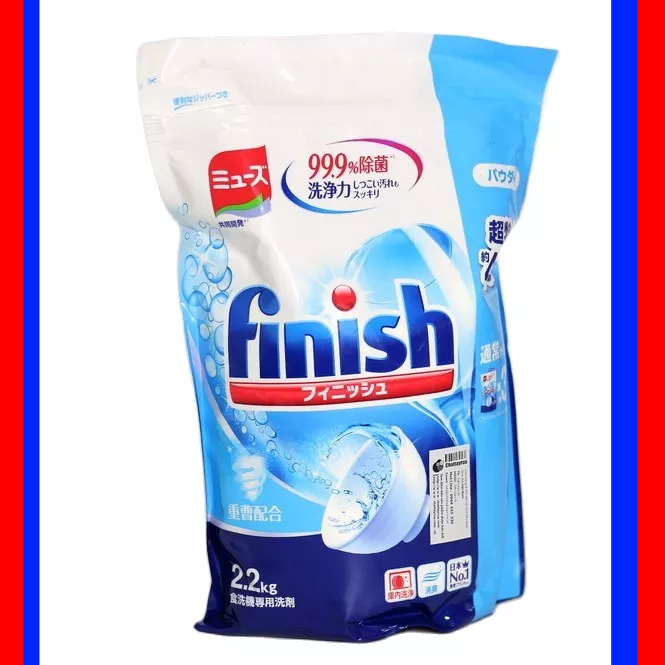 Bột rửa bát Finish 4.5 kg,  bột finish powder 2.5 kg cho máy rửa chén bát, bột rửa bát finish 2.2kg nhập khẩu chính hãng