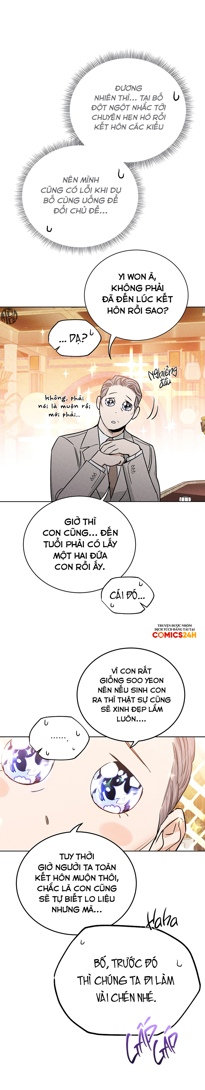 đoá hồng và ly champagne chapter 0.14 9