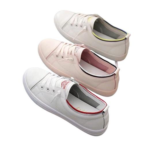 Giày thể thao nữ sneakers sỏ dây FAROSA phối viền đế dẻo cực xinh