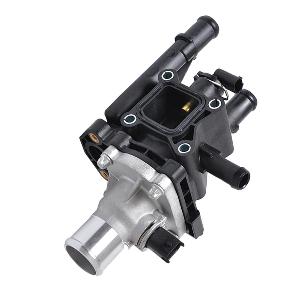 Car Coolant Thermostat Housing w/ Sensor & Gasket for 1.8L