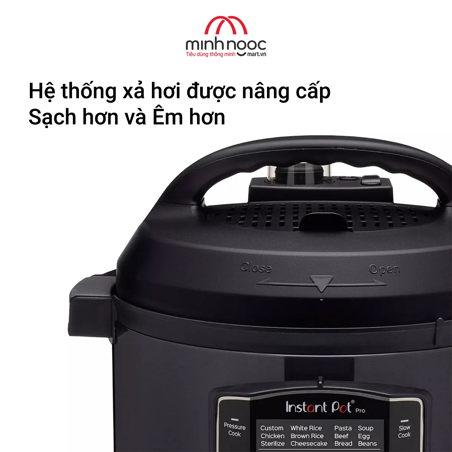 [ Hàng chính hãng Instant Pot ] Nồi áp suất điện đa năng Instant Pot Pro 10-in-1, Dung tích 5.7 Lít, 10 tính năng trong 1 (10-in-1)