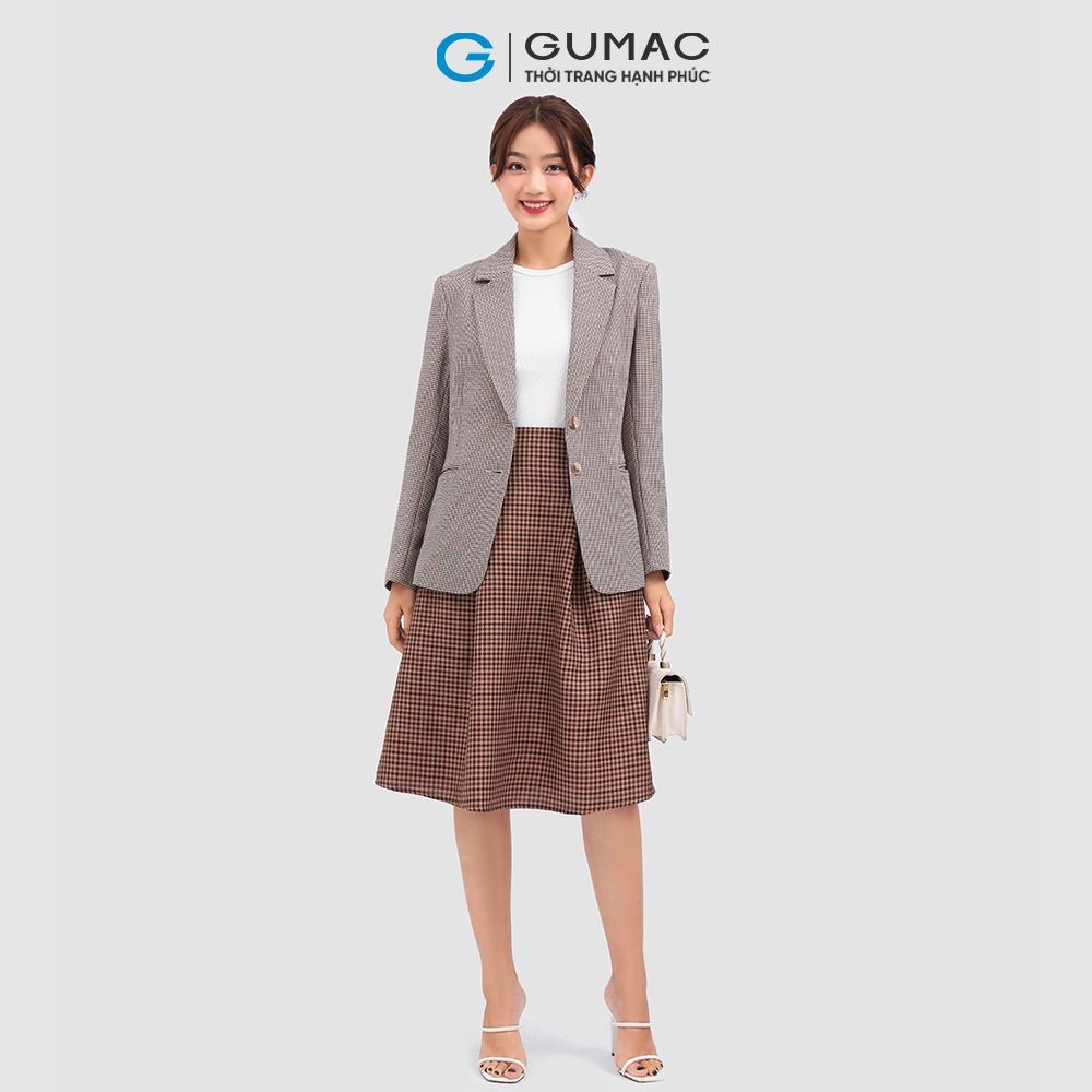 Áo blazer 2 lớp AC12035 thời trang GUMAC