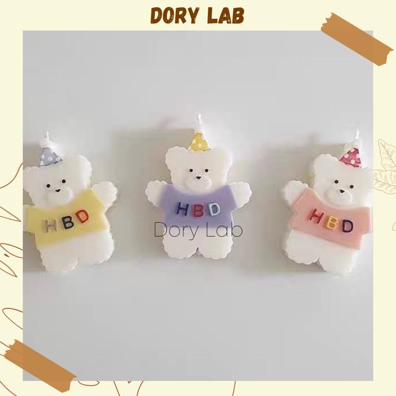 Nến Thơm Sweet Bear Happy Birthday, Quà Tặng Sinh Nhật - Dory Lab