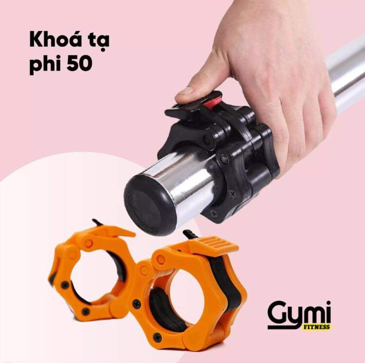 Bộ 2 Kẹp Khóa Tạ Nhựa Dùng Cho Đòn Tạ Phi 50