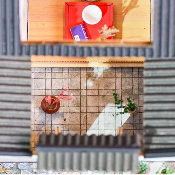 Nhà mô hình tự lắp ráp DIY - San Xuyên Biệt Phủ BM860
