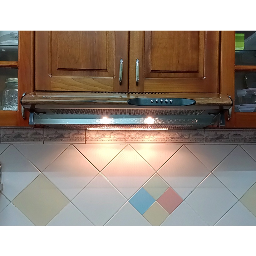 Máy Hút Khói Khử Mùi 7 Tấc Kaff KF-700W - Hàng Chính Hãng