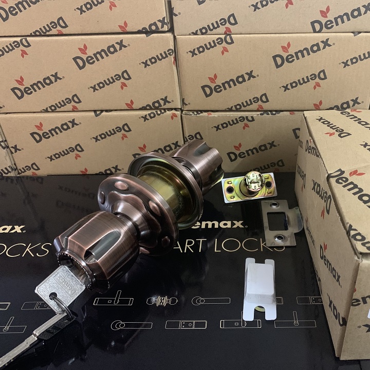 Khóa cửa tay nắm tròn Demax LK900 AC - Hàng chính hãng
