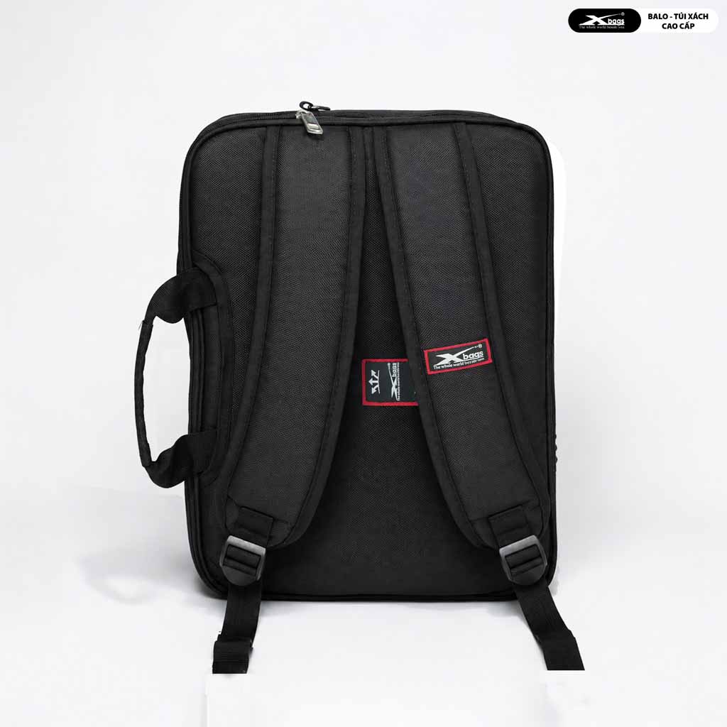 Cặp Laptop Công Sở Nam Xbags Mutil Class Pro Đen Chỉ Đỏ Sang Trọng 15.6 Inch - XB4103