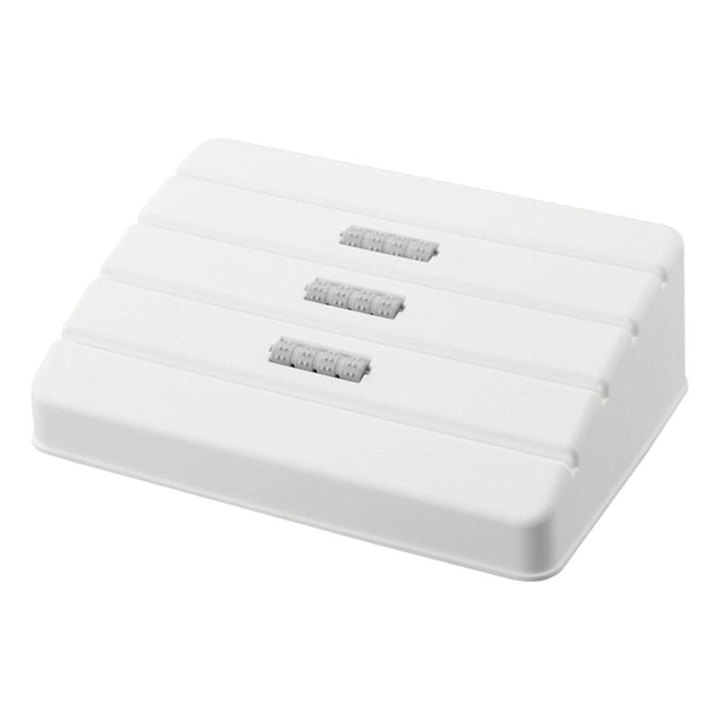 2Pcs Footrest Under Desk Foot Pedal Foot Rest Massage Roller Home Travel