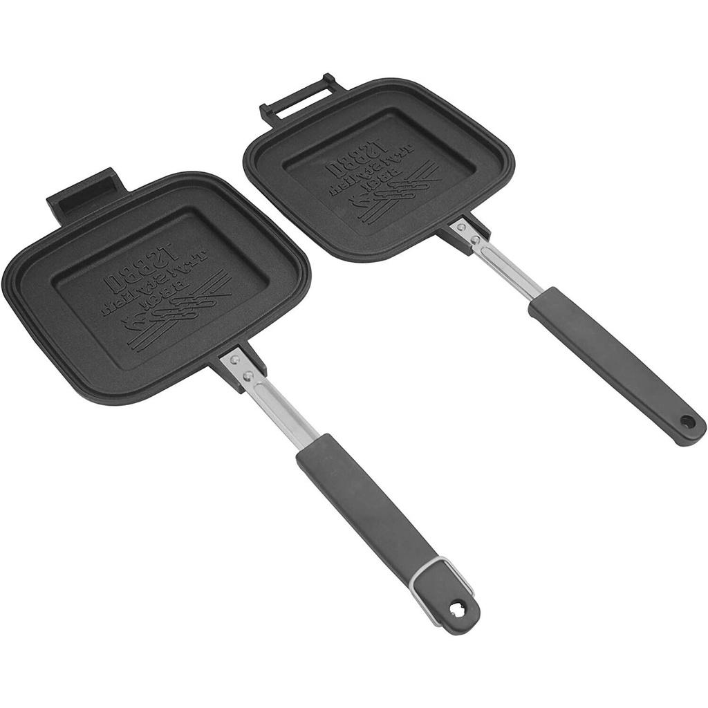 Kẹp Nướng Bánh SandWich Nhật Bản TSBBQ-004 & IH TSBBQ-021 Màu Đen