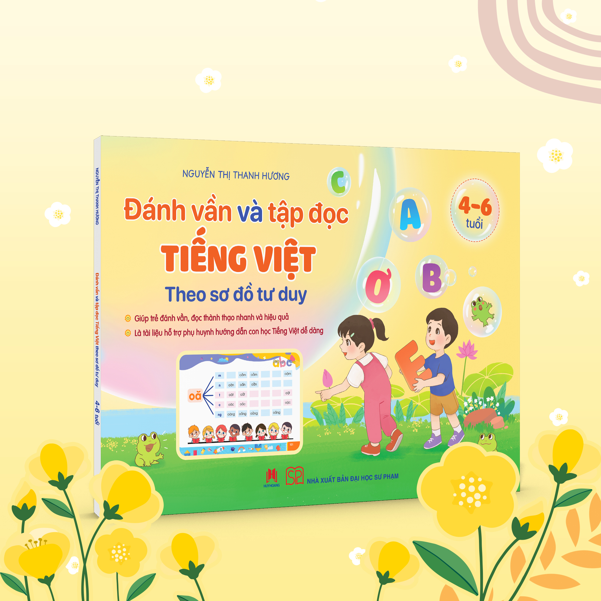 Sách Đánh Vần Và Tập Đọc Tiếng Việt Theo Sơ Đồ Tư Duy - Dạy Bé Tập Đánh Vần, Tập Đọc Nhàn Tênh, Con Hiểu Nhanh, Nhớ Lâu