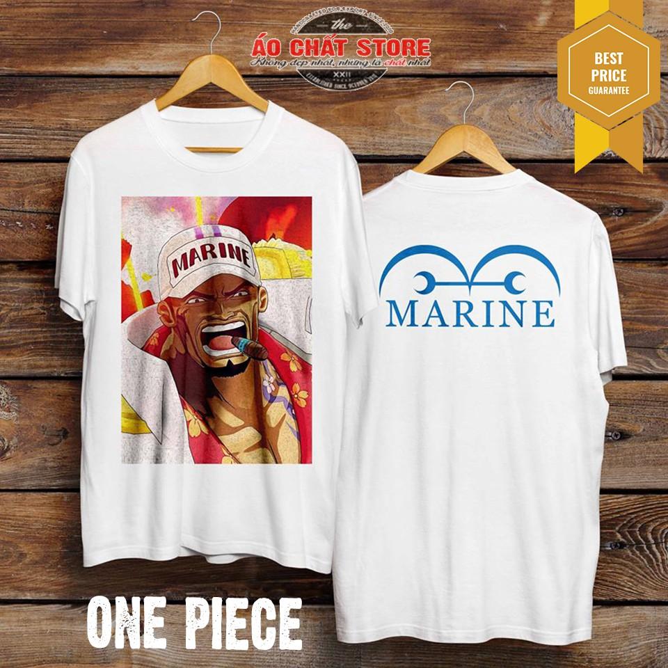 (ẢNH THẬT) Áo Thun Đô Đốc AKAINU One Piece Cực Chất | Áo Đảo Hải Tặc AKAINU Tshirt | OP56