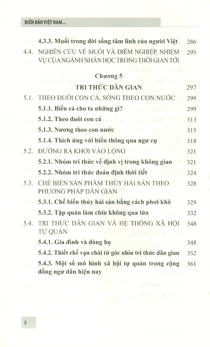 BIỂN ĐẢO VIỆT NAM Từ Góc Nhìn Nhân Học (Sách chuyên khảo)