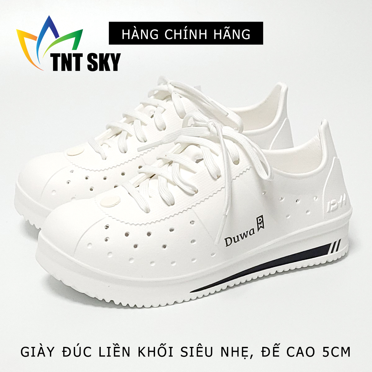 Giày Nữ Đúc Liền Khối Siêu Nhẹ Đế Cao 5CM - Hàng Chính Hãng - TK577