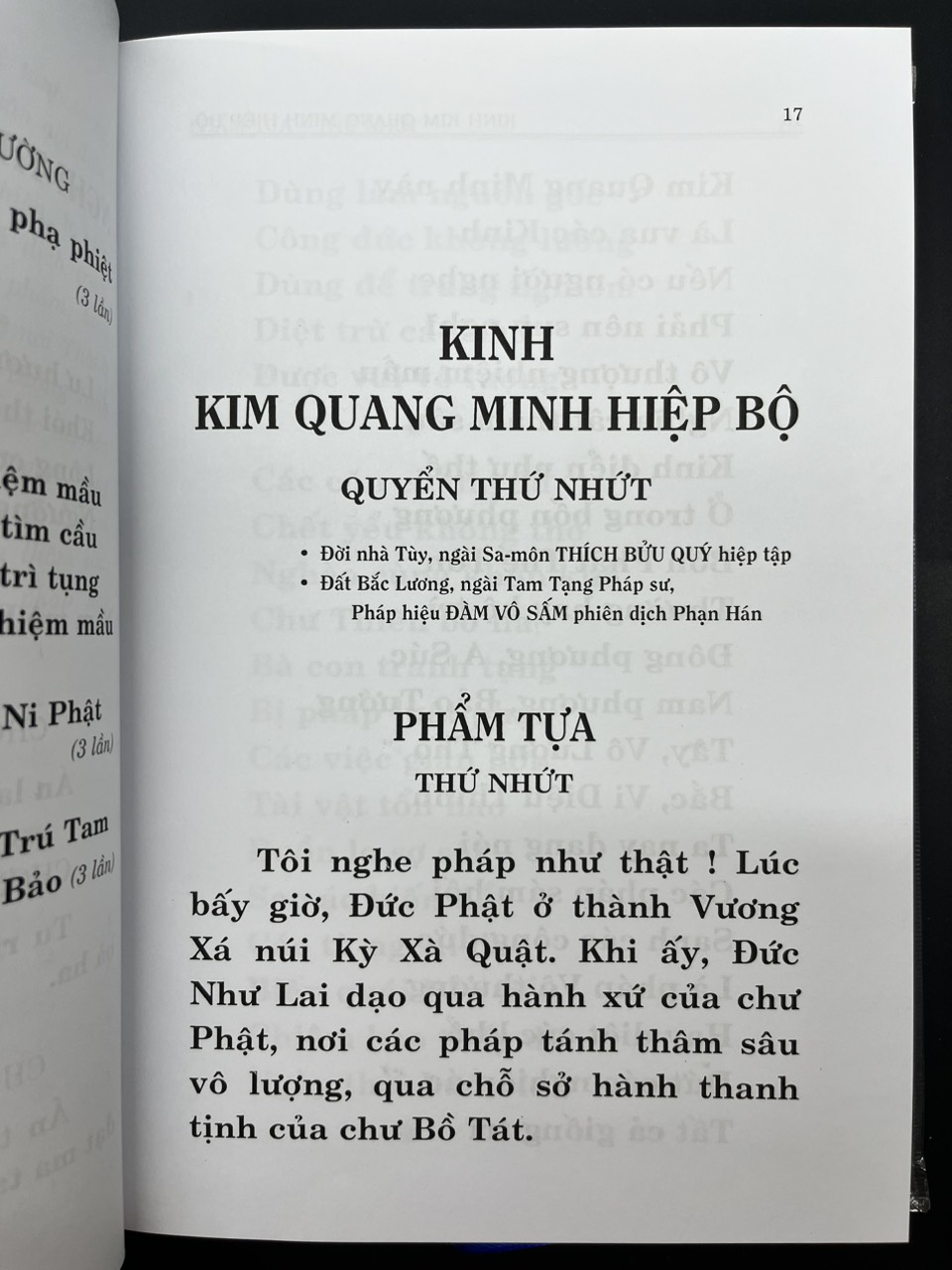 Kinh Kim Quang Minh