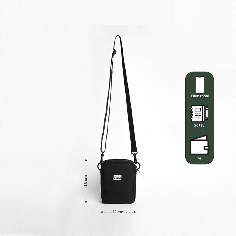 Túi đeo chéo, Túi đeo chéo mini nam nữ unisex bag nhỏ gọn thời trang đựng đồ cá nhân thương hiệu Timo TDC25