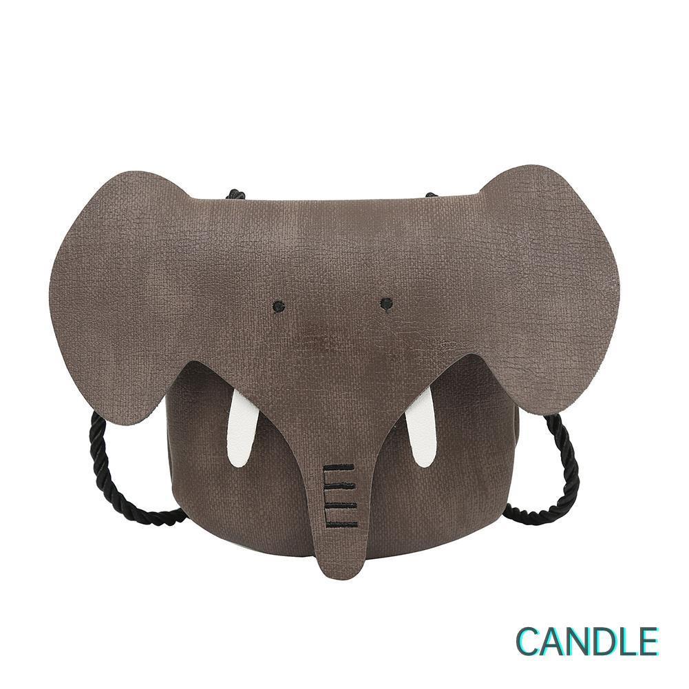 Túi Đeo Chéo Mini Hình Voi Dễ Thương Cho Bé Gái